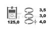 ET ENGINETEAM R1008300 Piston Ring Kit